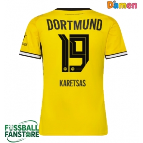 Borussia Dortmund Konstantinos Karetsas #19 Replik Heimtrikot Damen 2026-27 Kurzarm
